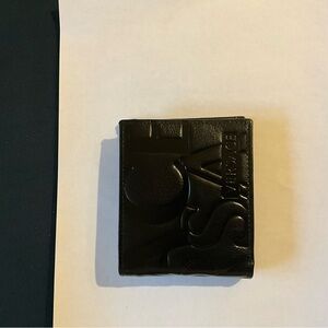 Versace Black Leather Wallet